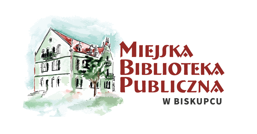 Miejska Biblioteka Publiczna im. Jana Liszewskiego w Biskupcu Logo