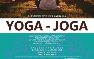 YOGA - JOGA BEZPŁATNE ZAJĘCIA W PARKU MIEJSKIM UL.WIOSENNA WRZESIEŃ 2024 12/19/26.09.2024 r.