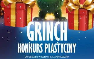 Grinch KONKURS PLASTYCZNY Termin dostarczenia prac do 9.12.2024 r. Biskupiecki Dom Kultury Konkurs dla Przedszkoli, Klas Szkół Podstawowych z Gminy Biskupiec