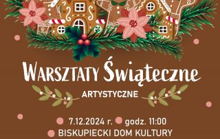 WARSZTATY ŚWIĄTECZNE ARTYSTYCZNE