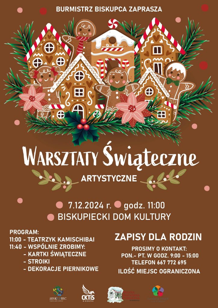 WARSZTATY ŚWIĄTECZNE ARTYSTYCZNE