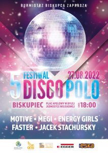 Plakat 5. festiwal Disco polo